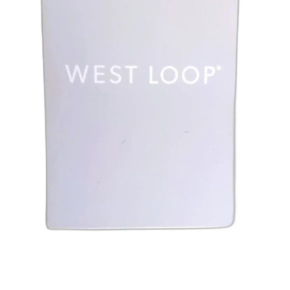 Men's West Loop Black Summer Beach Flip Flop Sandals, Various Sizes NWT - Picture 3 of 3